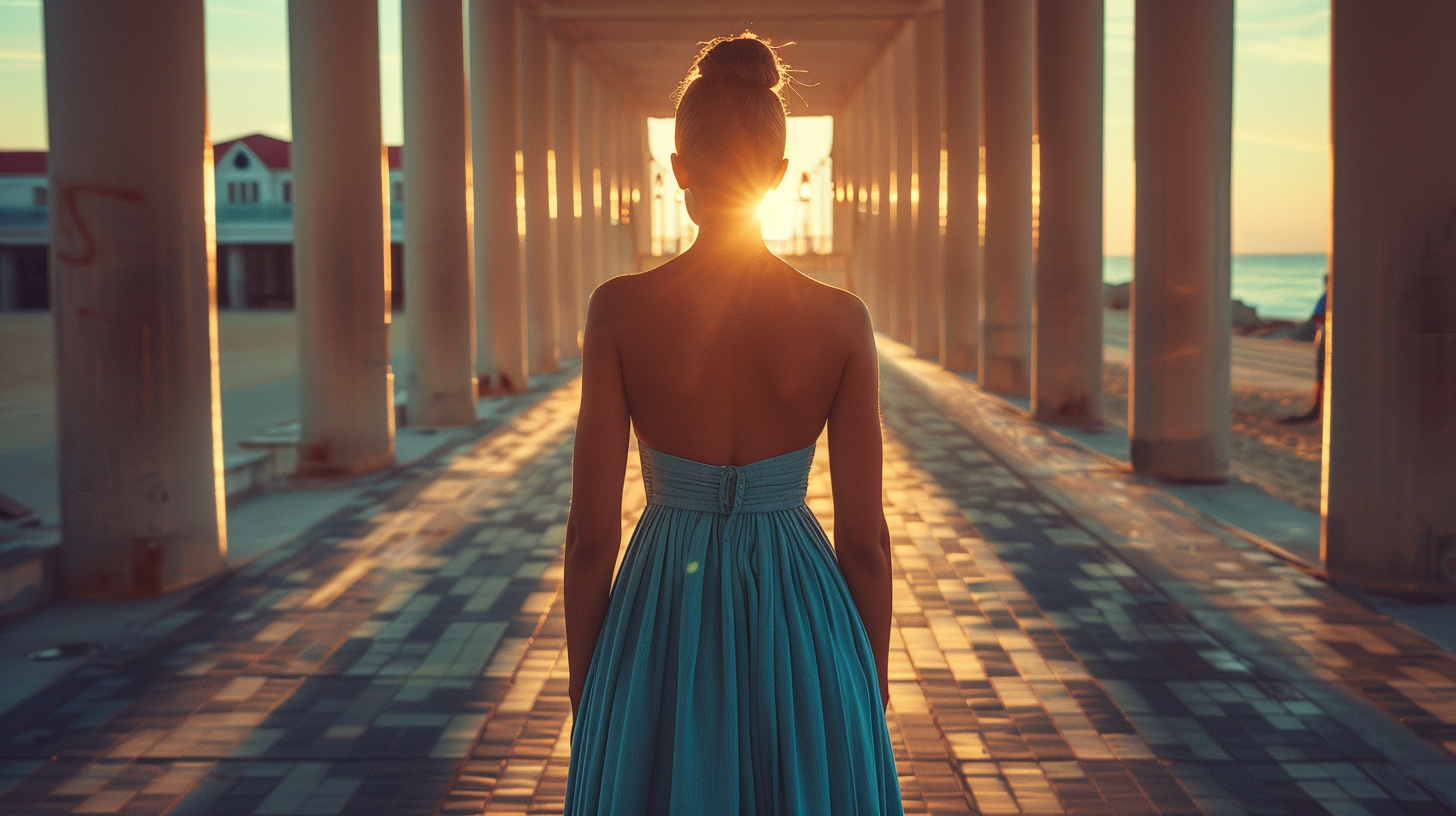 Embrace Timeless Elegance with a Strapless Denim Dress | Jeans4you.shop