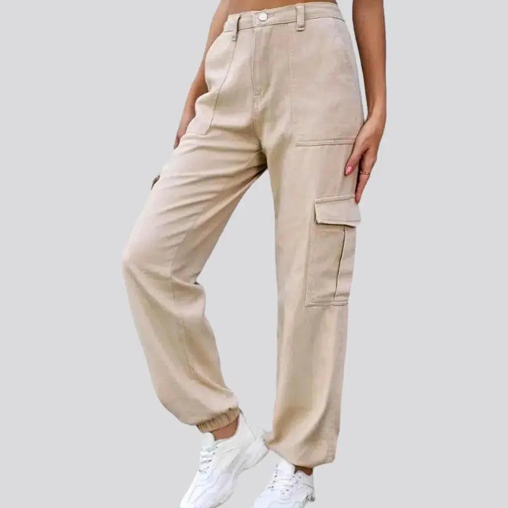 High-waist denim pants
for women