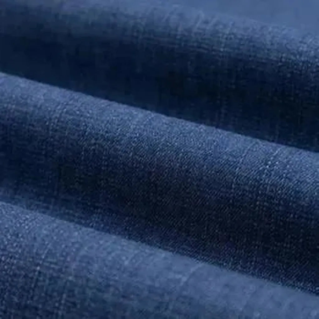 Lyocell men's stonewashed jeans
