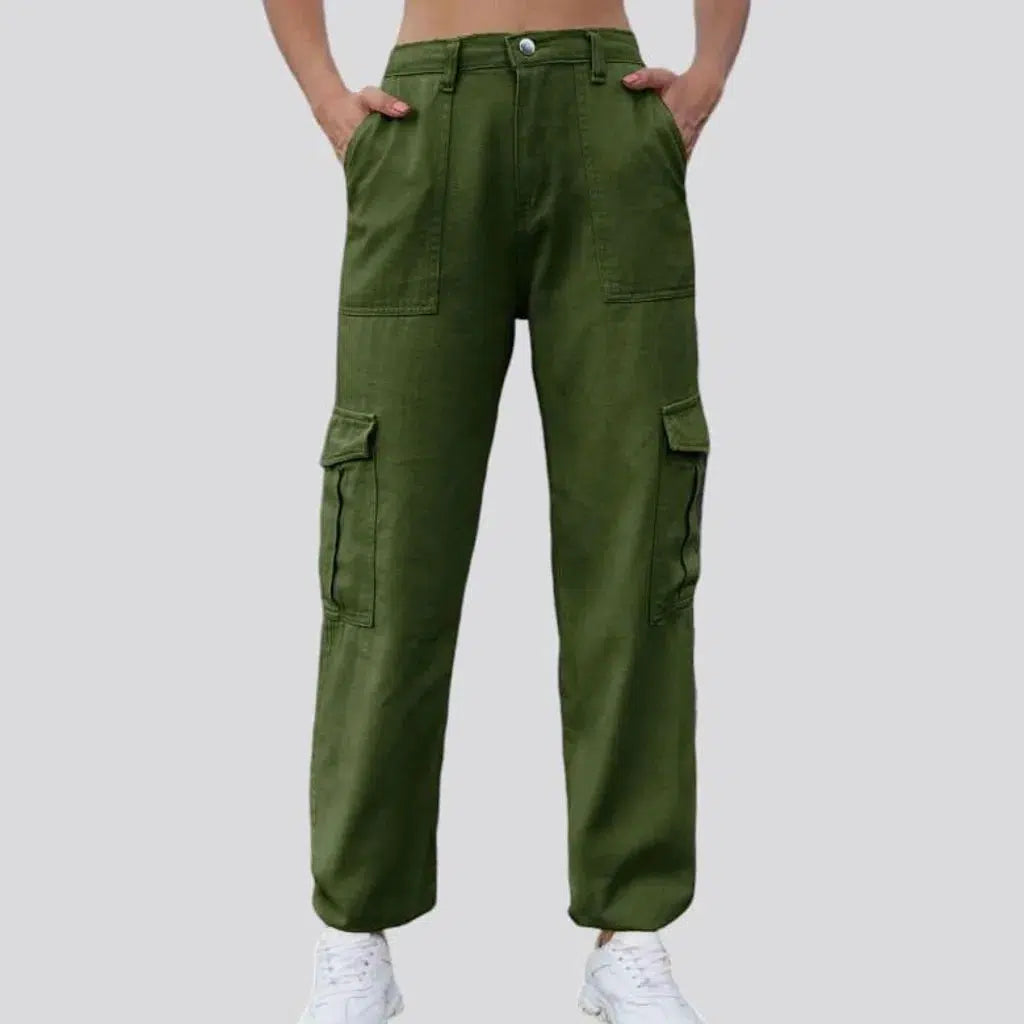 High-waist denim pants
for women